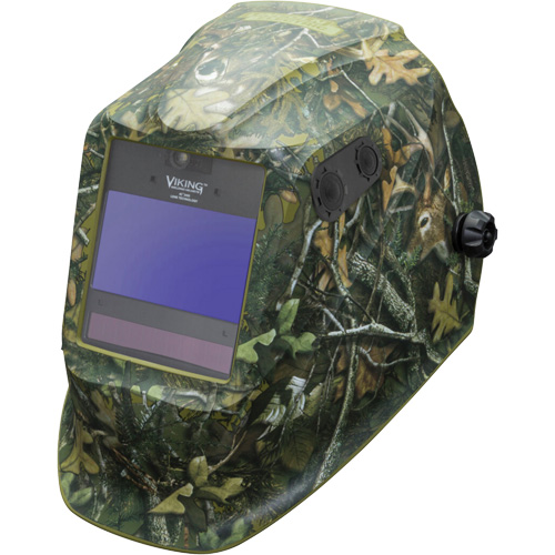 Masque de soudage VIKING 2450 s&eacute;rie ADV White Tail Camo, 3,82" lo x 2,44" la Champ de vision, Teinte 5 - 13 St. Lawrence Industrial & Safety Supply