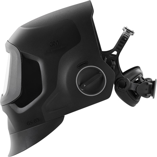Speedglas G5-03 Pro Black Fixed Front Welding Helmet, 2.8" L x 4.3" W View Area, 2.5/5/8-13 Shade Range, Black St. Lawrence Industrial & Safety Supply