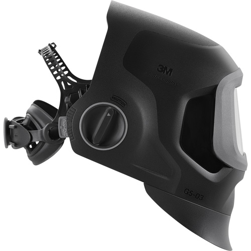 Speedglas G5-03 Pro Black Fixed Front Welding Helmet, 2.8" L x 4.3" W View Area, 8-14/3/5 Shade Range, Black St. Lawrence Industrial & Safety Supply