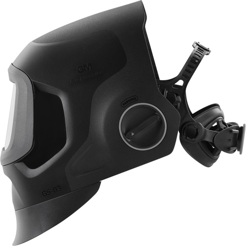 Speedglas G5-03 Pro Black Fixed Front Welding Helmet, 2.8" L x 4.3" W View Area, 8-14/3/5 Shade Range, Black St. Lawrence Industrial & Safety Supply