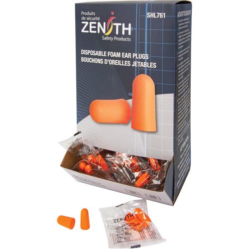 Foam Earplugs, Pair - Polybag St. Lawrence Industrial & Safety Supply