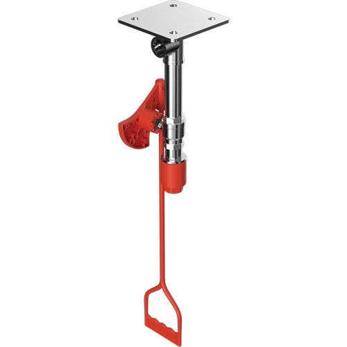 Drench Shower, Ceiling-Mount St. Lawrence Industrial & Safety Supply