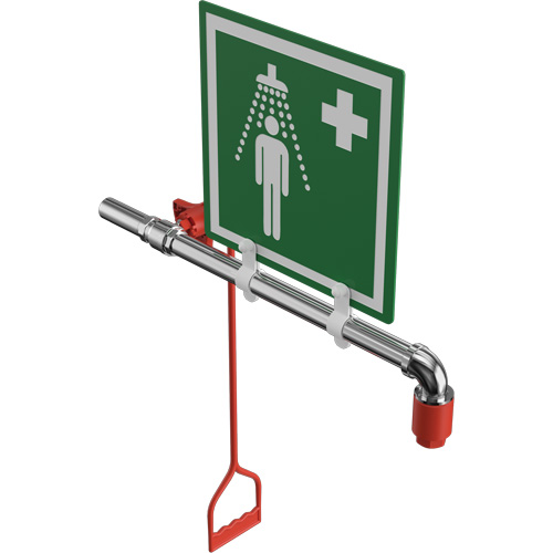 Drench Shower, Water Ring Main Mount St. Lawrence Industrial & Safety Supply