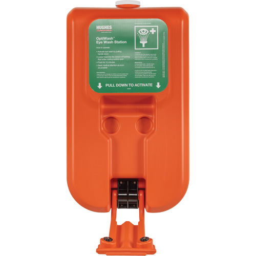 Portable Self-Contained Eyewash Station, Gravity-Fed, 10 gal. Capacity, Meets ANSI Z358.1 St. Lawrence Industrial & Safety Supply