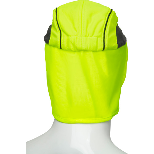Cooling Hat with Neck Shade, Hi-Vis Lime St. Lawrence Industrial & Safety Supply