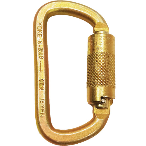 Carabiner Connector with 1/2" Gate Opening St. Lawrence Industrial & Safety Supply