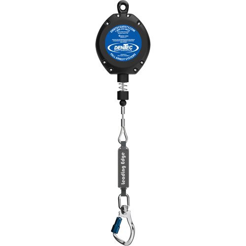 Self-Retracting Lifeline, 30', Galvanized Steel, Swivel St. Lawrence Industrial & Safety Supply