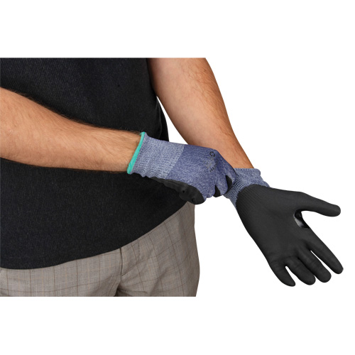 Gants r&eacute;sistant &agrave; la coupe, Taille Petit, Calibre 15, Rev&ecirc;tement Mousse de nitrile, Enveloppe en PEHP, ASTM ANSI niveau A3 St. Lawrence Industrial & Safety Supply