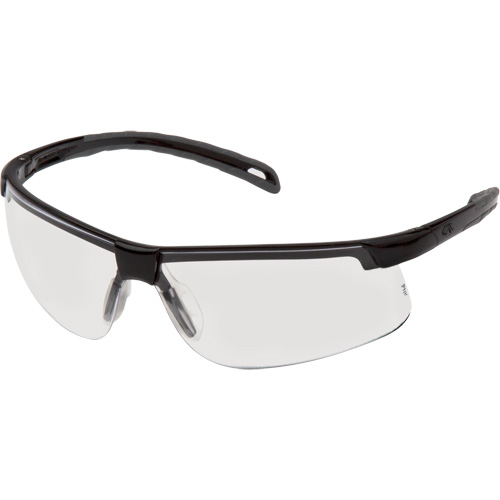 Lunettes de s&eacute;curit&eacute; durables Ever-Lite, Lentille Transparent, Antibu&eacute;e/Anti-&eacute;gratignures St. Lawrence Industrial & Safety Supply