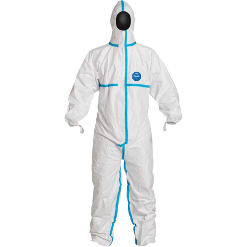 Combinaisons &agrave; capuchon, Petit, Blanc, Tyvek 600 St. Lawrence Industrial & Safety Supply