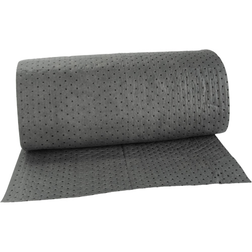 Bonded Sorbent Rolls, Heavyweight, 150' L x 30" W, 20 gal. Absorbancy St. Lawrence Industrial & Safety Supply