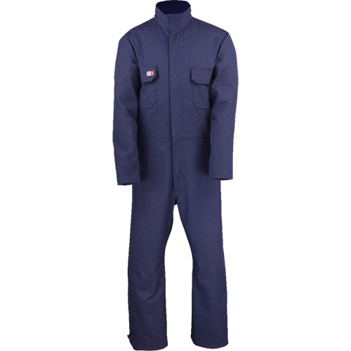 Westex UltraSoft&reg; Welder's Coverall - Regular, Size Small, Navy Blue St. Lawrence Industrial & Safety Supply