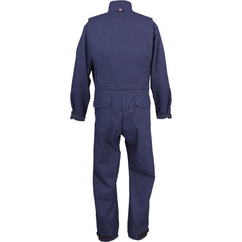 Westex UltraSoft&reg; Welder's Coverall - Regular, Size Small, Navy Blue St. Lawrence Industrial & Safety Supply