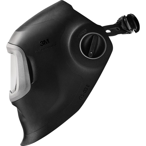 Speedglas G5-03 E Welding Helmet 09-0100-20 with G5NC ADF, 4.2" L x 2.1" W View Area, 3/5/8 - 12 Shade Range, Black St. Lawrence Industrial & Safety Supply