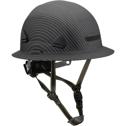 Fibre Metal Climbing Style Helmet with Full Brim, Meets CSA Type 2, Ratchet Suspension, Non-Vented St. Lawrence Industrial & Safety Supply