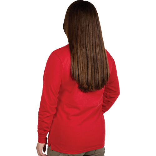 T-shirt &agrave; manches longues avec logo GRIDIRON, Femmes, T-petit, Rouge St. Lawrence Industrial & Safety Supply