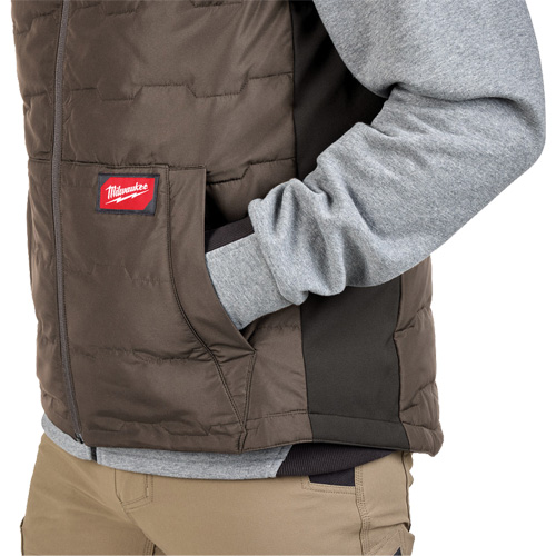 Veste l&eacute;g&egrave;re et isol&eacute;e FREEFLEX, Hommes, Petit, Brun St. Lawrence Industrial & Safety Supply