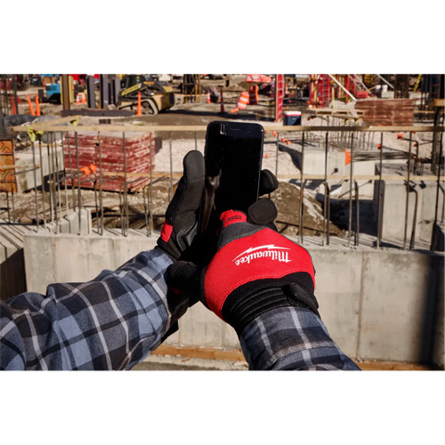 Gants de travail antivibration, Taille Petit, Paume Synth&eacute;tique St. Lawrence Industrial & Safety Supply