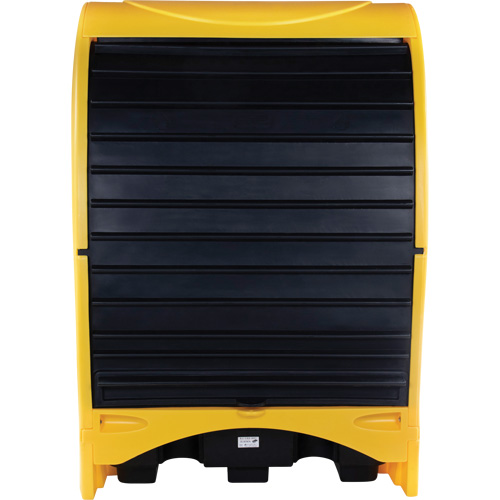 2-Drum Hard Cover Spill Pallet, 43.11" L x 61.61" W x 83.07" H, 1433 lbs. Load Capacity St. Lawrence Industrial & Safety Supply