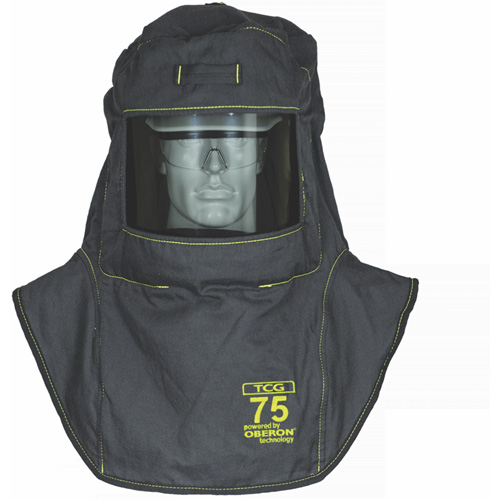 Ensemble de manteau contre l'arc &eacute;lectrique TCG grand avec courroie de sortie, 75 cal/cm² St. Lawrence Industrial & Safety Supply