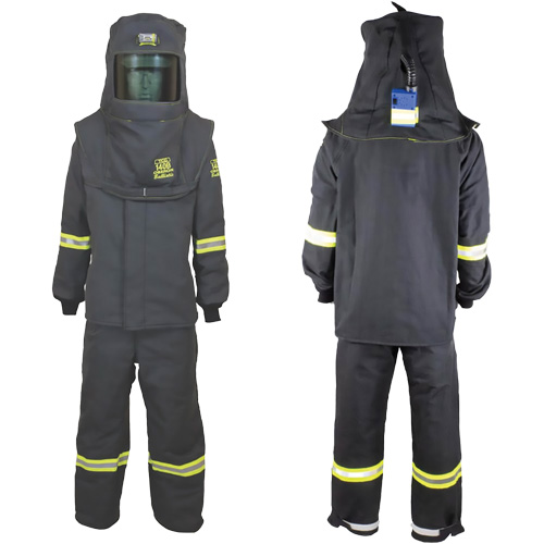 Ensemble de manteau contre l'arc &eacute;lectrique TCG t-grand, 140 cal/cm² St. Lawrence Industrial & Safety Supply