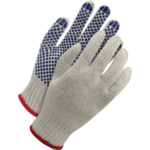 Gants en poly-coton Deny avec pois en PVC, Taille Grand St. Lawrence Industrial & Safety Supply