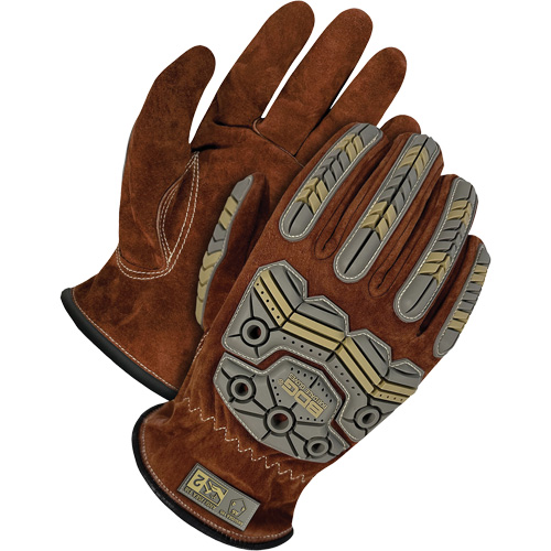 Gants de conducteur classiques r&eacute;versibles &agrave; grain, 2T-Grand, Paume en Cuir fleur de porc St. Lawrence Industrial & Safety Supply