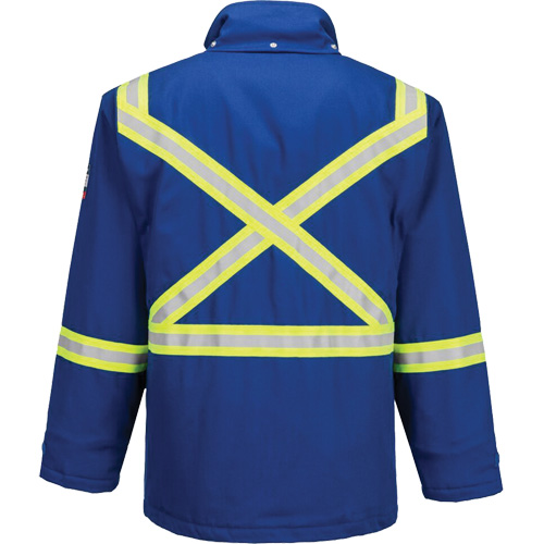 Parka dhiver isol&eacute;e 88/12 Bizflame, Bleu, Moyen (grande taille) St. Lawrence Industrial & Safety Supply