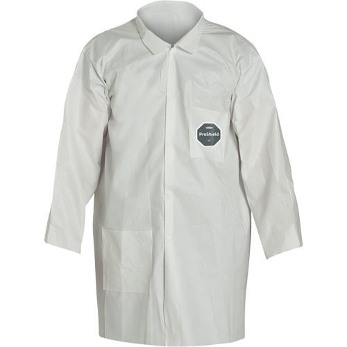 Sarrau de laboratoire ProShield 50, Microporeux, Blanc, Petit St. Lawrence Industrial & Safety Supply