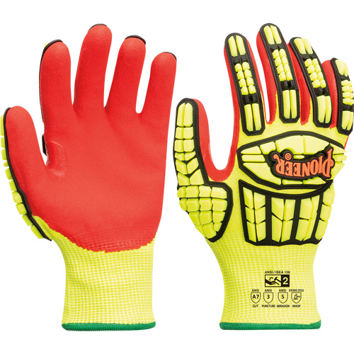 Cut and Impact-Resistant Gloves, Small, Synthetic Palm, Knit Wrist Cuff St. Lawrence Industrial & Safety Supply