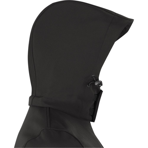 Heated Soft-Shell Jacket, Men's, Small, Black St. Lawrence Industrial & Safety Supply