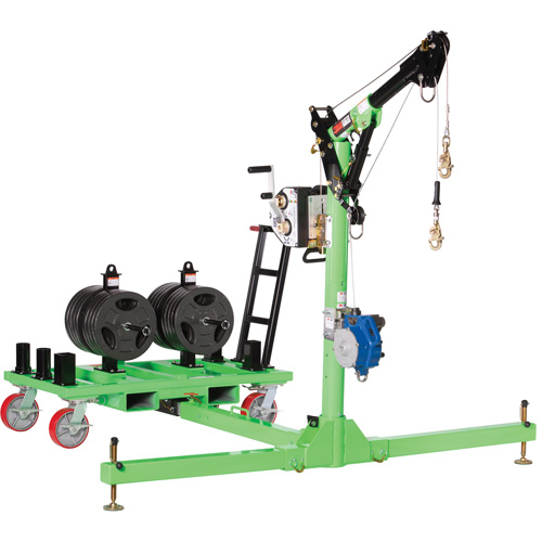 DBI-SALA&reg; Confined Space Counterweighted Cart Base St. Lawrence Industrial & Safety Supply