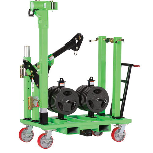 DBI-SALA&reg; Confined Space Counterweighted Cart Base St. Lawrence Industrial & Safety Supply