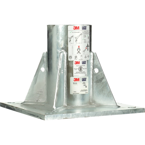 Socle de montage sur plancher galvanis&eacute; pour espace clos DBI-SALA St. Lawrence Industrial & Safety Supply