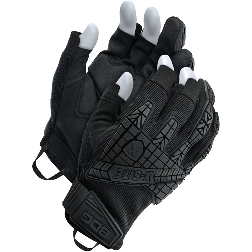 X-Site&reg; Impact Trigger Finger Gloves, Suede Palm, Size X-Small St. Lawrence Industrial & Safety Supply