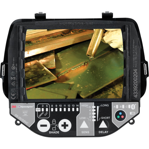 Filtre auto-assombrissant &agrave; teinte variable Speedglas G5, 2-4/5" la x 4-1/4" h Champ de vision, Pour utilisation avec Casques G5-01 et G5-03 St. Lawrence Industrial & Safety Supply
