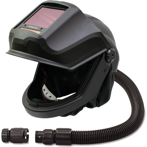 DEFENDER Supplied Air Respirator Shield & Flip-Front Welding Helmet with ADF & No Flow Valve, Universal, Facepiece St. Lawrence Industrial & Safety Supply