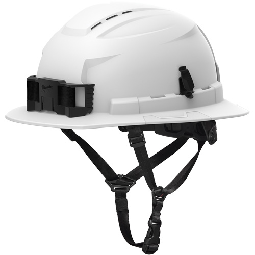 Casque de s&eacute;curit&eacute; &agrave; bordure complet BOLT, R&eacute;pond aux normes CSA type 2, Suspension Rochet, Ventil&eacute; St. Lawrence Industrial & Safety Supply