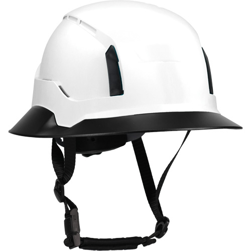 Bordure large compl&egrave;te &agrave; agrafe pour casque d'alpiniste RZRBack, blanc St. Lawrence Industrial & Safety Supply
