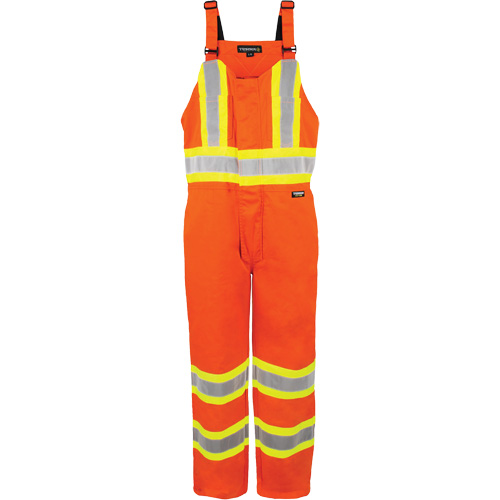 High-Visibility Unlined Overalls, 4X-Large, High Visibility Orange St. Lawrence Industrial & Safety Supply