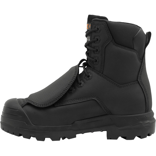 Bottes de travail Vulcan avec protecteur m&eacute;tatarsien &agrave; l'ext&eacute;rieur, Cuir, Taille 7, Imperm&eacute;able St. Lawrence Industrial & Safety Supply