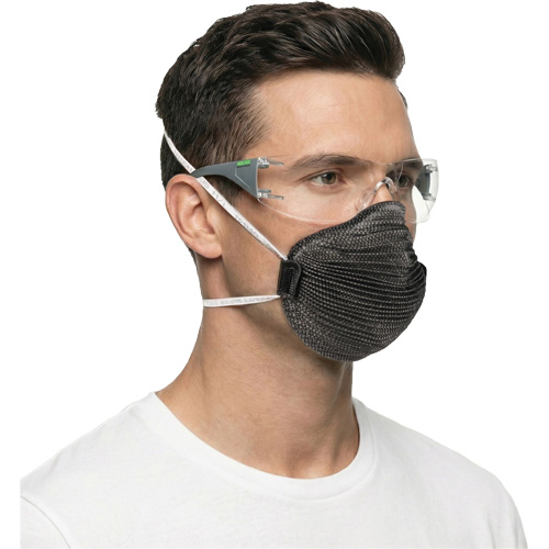 Adapt Lite Grey/Green Safety Glasses, Clear Lens, Anti-Fog/Anti-Scratch, ANSI Z87+/Meets/Exceeds CSA Z94.3 St. Lawrence Industrial & Safety Supply