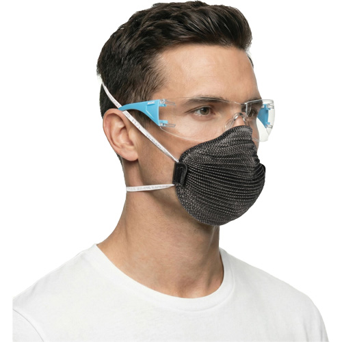 Lunettes de s&eacute;curit&eacute; bleu/blanc Adapt Lite, Lentille Transparent, Antibu&eacute;e/Anti-&eacute;gratignures, ANSI Z87+/R&eacute;pond ou surpasse la norme CSA Z94.3 St. Lawrence Industrial & Safety Supply