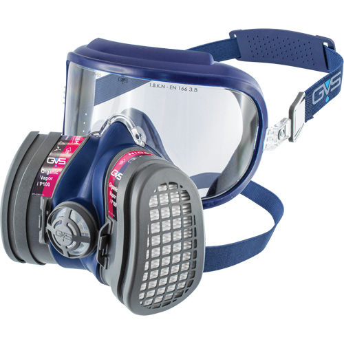 Elipse Integra&reg; Low Profile OV-P100 NIOSH Respirator with Replacement Filters, Elastomer/Thermoplastic, Small/Medium St. Lawrence Industrial & Safety Supply