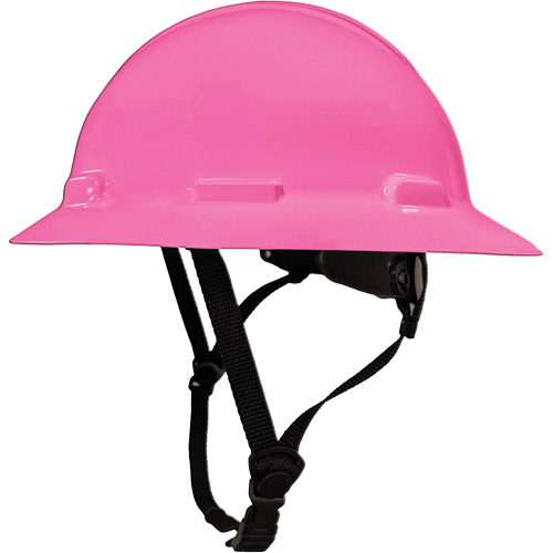 Casque de s&eacute;curit&eacute; &agrave; bordure compl&egrave;te LIDGUARD avec mentonni&egrave;re, R&eacute;pond aux normes CSA type 1, Suspension Rochet, Ventil&eacute; St. Lawrence Industrial & Safety Supply