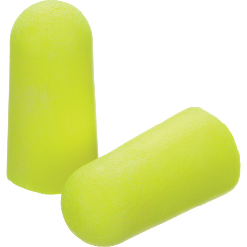 Bouchons d'oreilles n&eacute;on jaune E-A-Rsoft, Vrac - Sac en poly St. Lawrence Industrial & Safety Supply