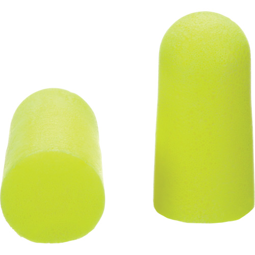 Bouchons d'oreilles n&eacute;on jaune E-A-Rsoft, Vrac - Sac en poly St. Lawrence Industrial & Safety Supply