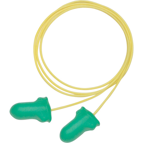 Howard Leight Maximum Lite Low-Pressure Foam Earplugs, Pair - Polybag, Corded St. Lawrence Industrial & Safety Supply