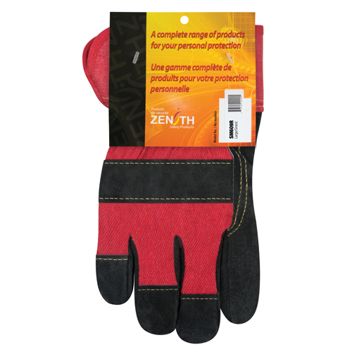 Gants d'ajusteur doubl&eacute;s pour l'hiver &agrave; chaleur sup&eacute;rieure, Grand, Paume en Cuir de vache refendu, Doublure en Thinsulate St. Lawrence Industrial & Safety Supply