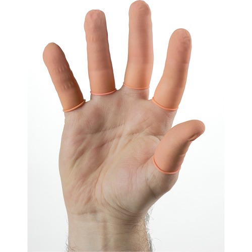 Doigtiers antistatiques en latex pour salles propres QRP St. Lawrence Industrial & Safety Supply